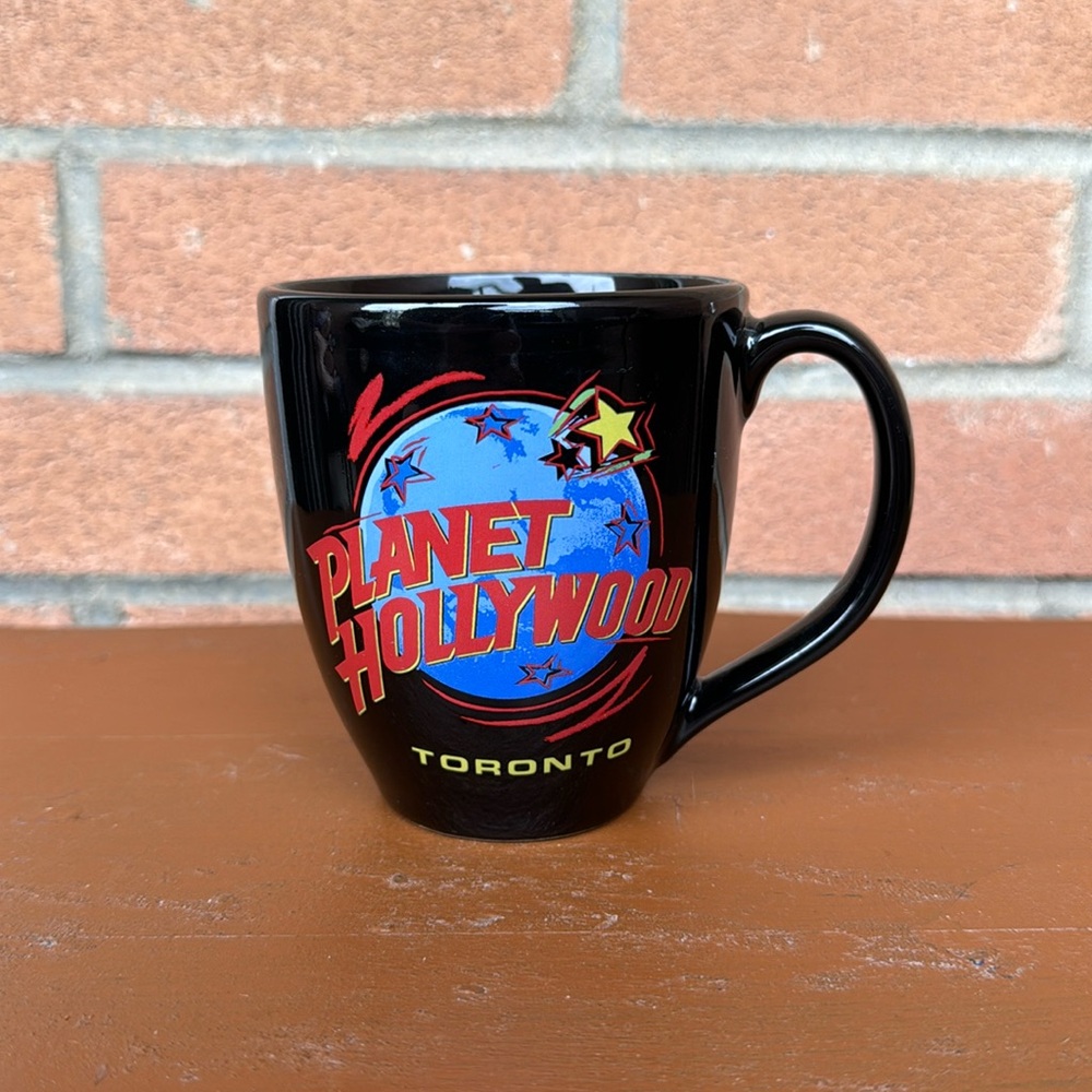 Vintage Planet Hollywood Toronto Canada Mug / Black